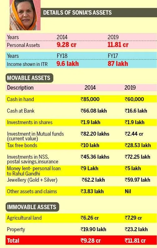 soniya assets